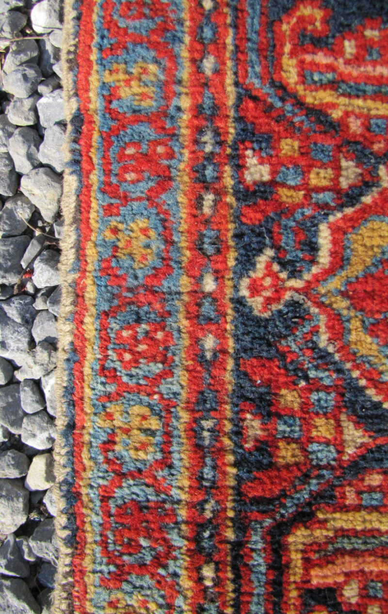 Antique  Persian Herize  Oriental Rug  rr2647 - Image 13