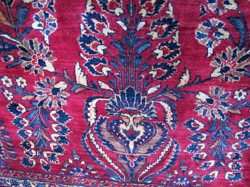 Superb Maharajan Sarouk Oriental Rug. RR2667 - Image 7