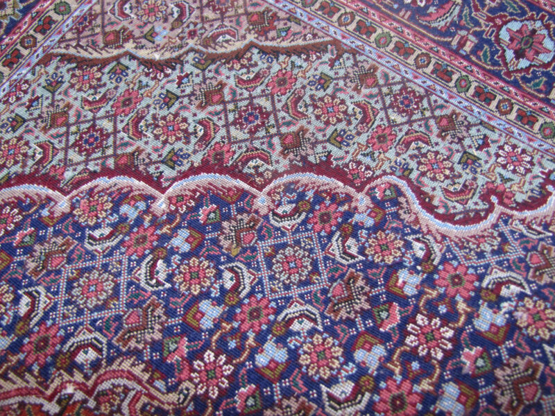 Superb  Vintage  Persian  Tabriz Oriental  Rug  rr2709 - Image 2