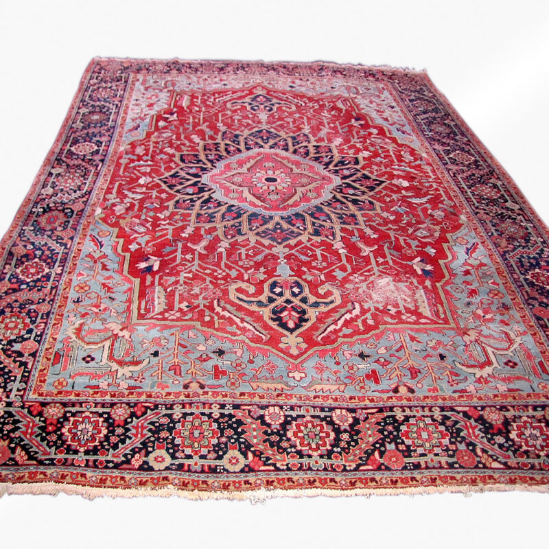 Persian Heriz Oriental Rug. RR2719