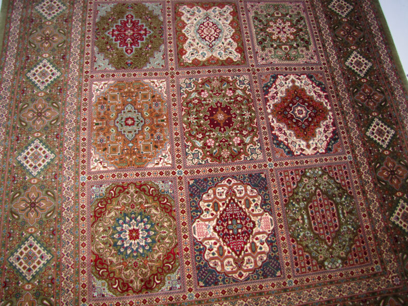 Persian Superb Quality Silk Oriental Rug rr2722 - Image 8