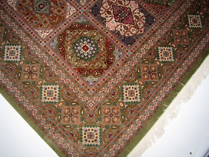 Persian Superb Quality Silk Oriental Rug rr2722 - Image 9