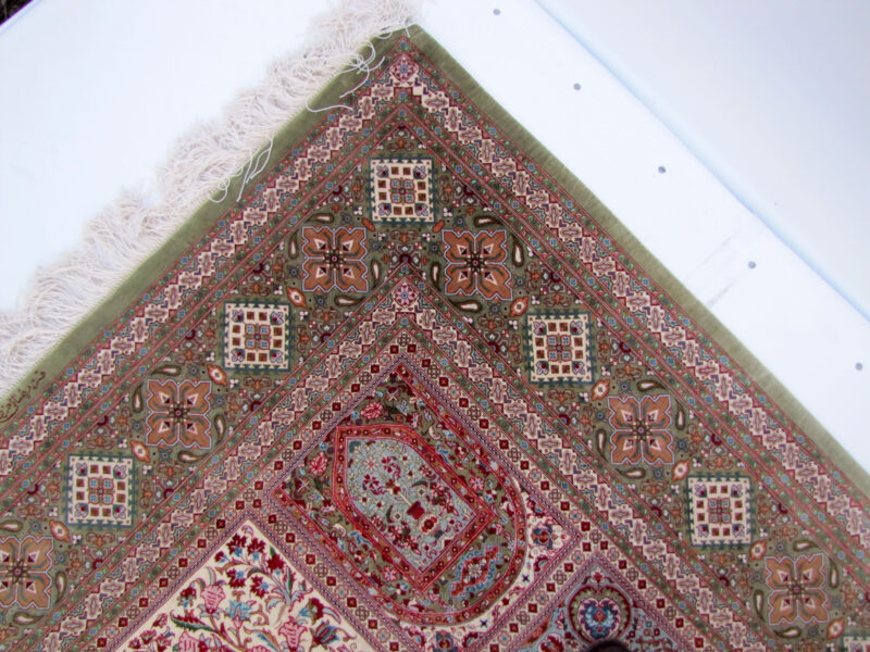 Persian Superb Quality Silk Oriental Rug rr2722 - Image 14