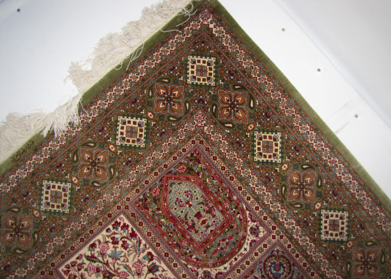 Persian Superb Quality Silk Oriental Rug rr2722 - Image 15