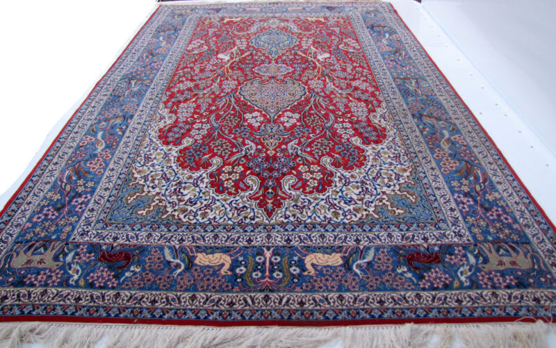 SUPERB Esphahan PERSIAN RUG  rr2726 - Image 24