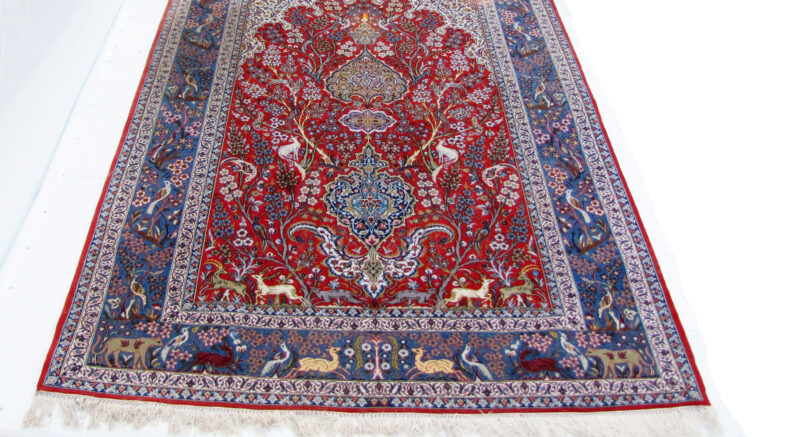 SUPERB Esphahan PERSIAN RUG  rr2726 - Image 23