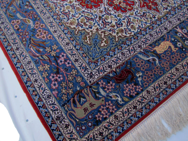 SUPERB Esphahan PERSIAN RUG  rr2726 - Image 25