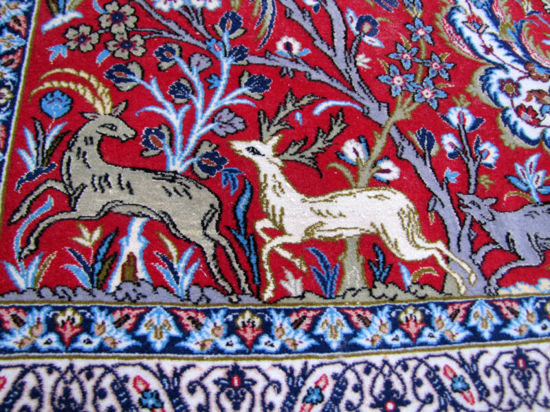SUPERB Esphahan PERSIAN RUG  rr2726 - Image 2