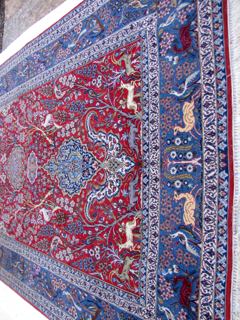 SUPERB Esphahan PERSIAN RUG  rr2726 - Image 19