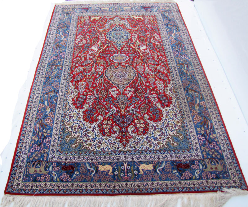 SUPERB Esphahan PERSIAN RUG  rr2726 - Image 20