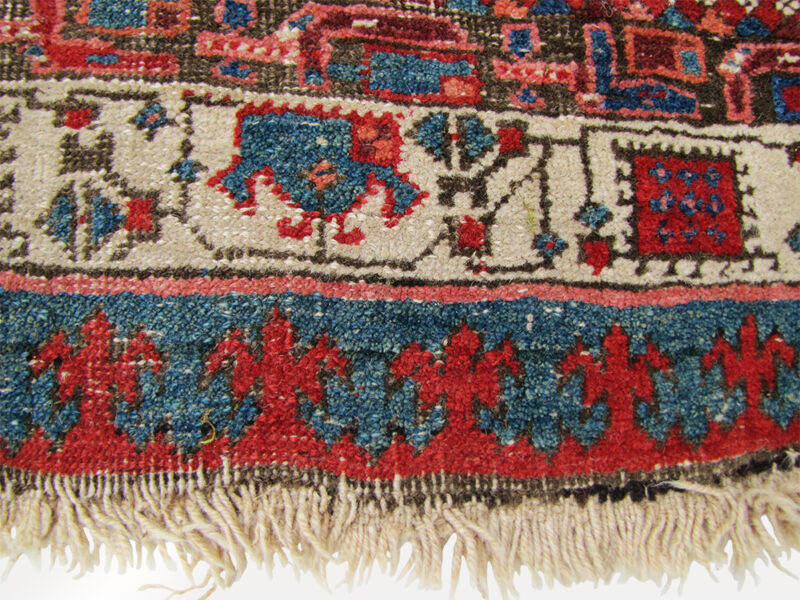 Antique Persian Bidjar Oriental Rug. RR2738 - Image 12
