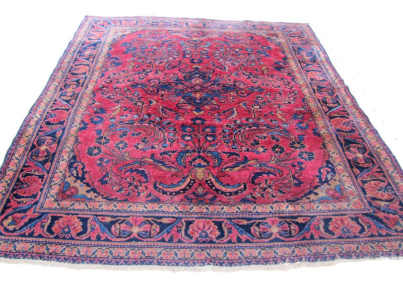 Superb Antique Persian Lilihan Oriental Rug Circa 1910 rr2739