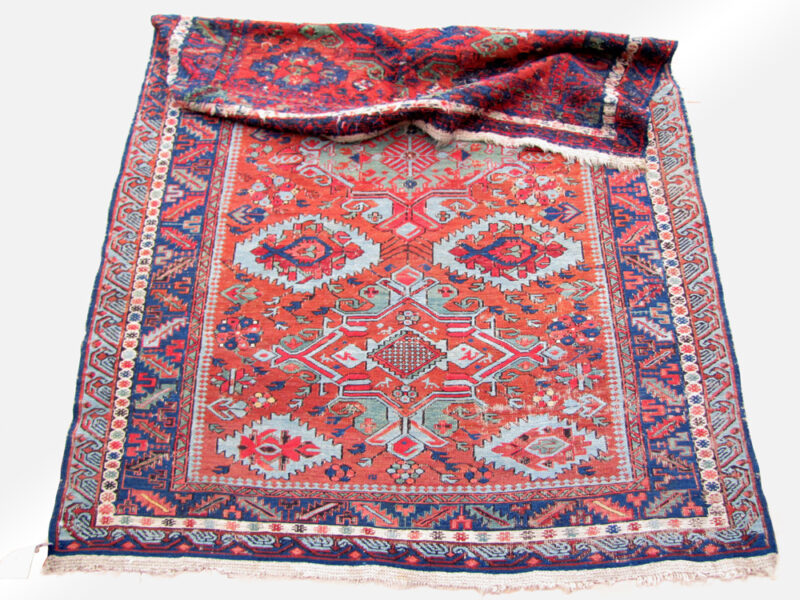 Caucasian Sumach Rug, Rare Large Size & Condition - RR2753 - Image 6