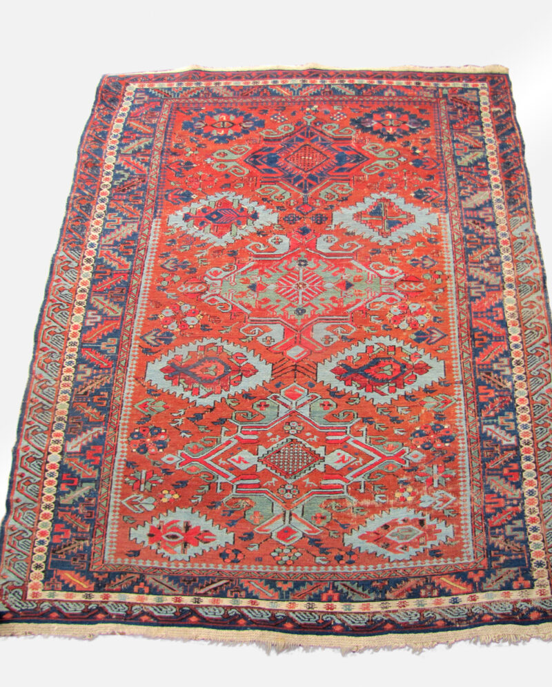 Caucasian Sumach Rug, Rare Large Size & Condition - RR2753 - Image 2