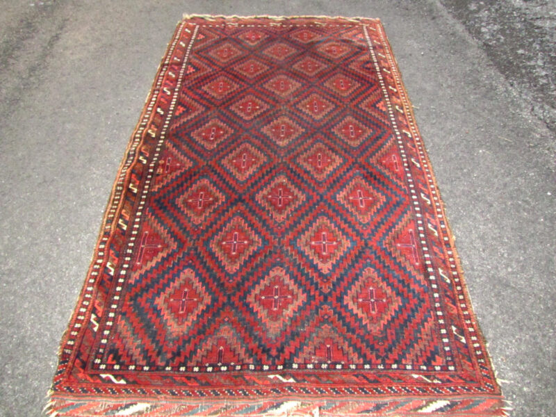 Rare Large Baluch Oriental Rug. RR2794 - SOLD