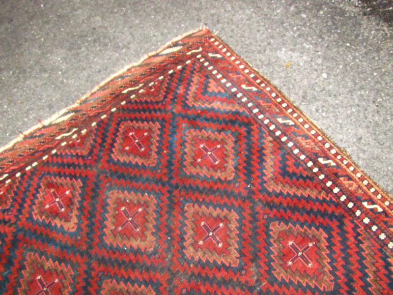 Rare Large Baluch Oriental Rug. RR2794 - SOLD - Image 22