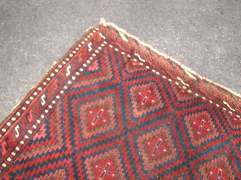 Rare Large Baluch Oriental Rug. RR2794 - SOLD - Image 25