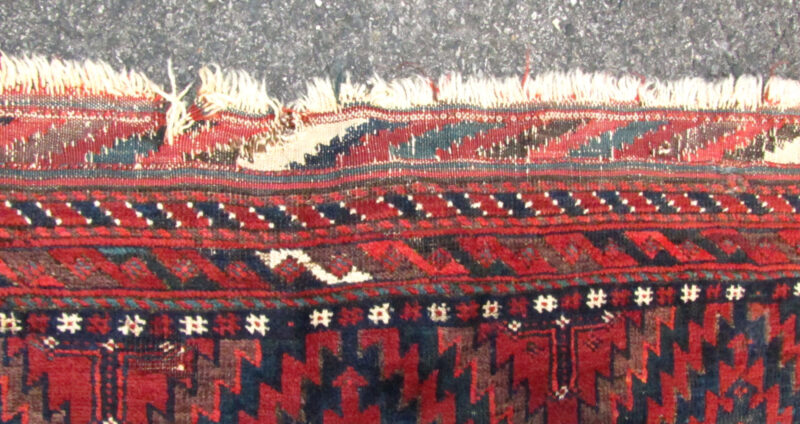 Rare Large Baluch Oriental Rug. RR2794 - SOLD - Image 21