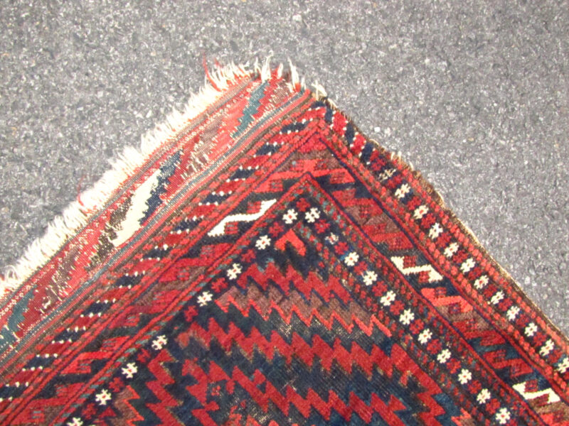 Rare Large Baluch Oriental Rug. RR2794 - SOLD - Image 19
