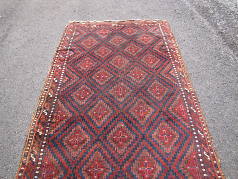 Rare Large Baluch Oriental Rug. RR2794 - SOLD - Image 16