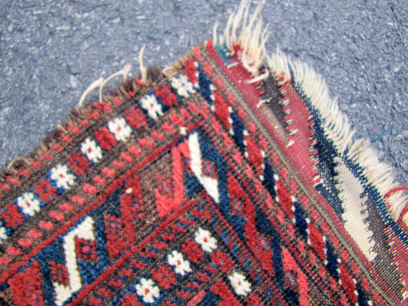 Rare Large Baluch Oriental Rug. RR2794 - SOLD - Image 7