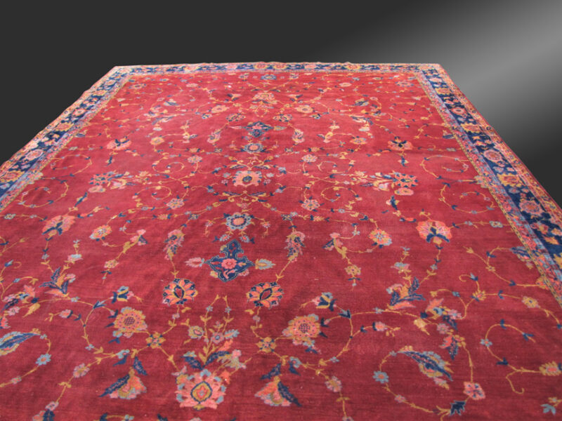 Persian Kerman Oriental Rug Palace Size. RR2801 - Image 2