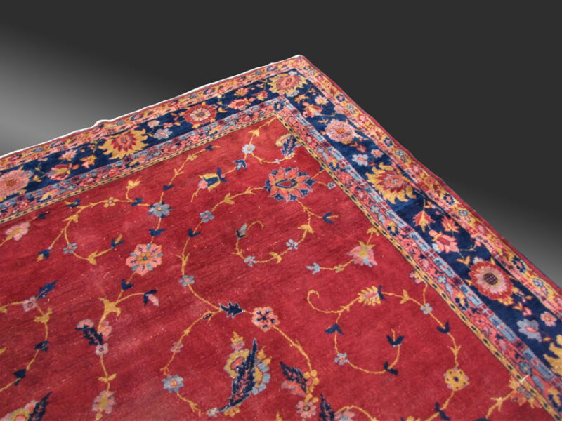 Persian Kerman Oriental Rug Palace Size. RR2801 - Image 6