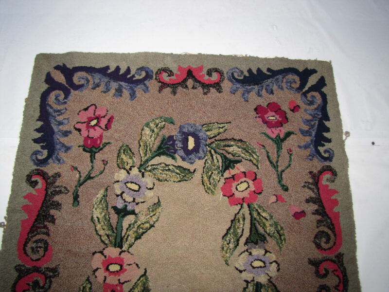 Superb Nice Antique American Hook Rug rr2811 - Image 3