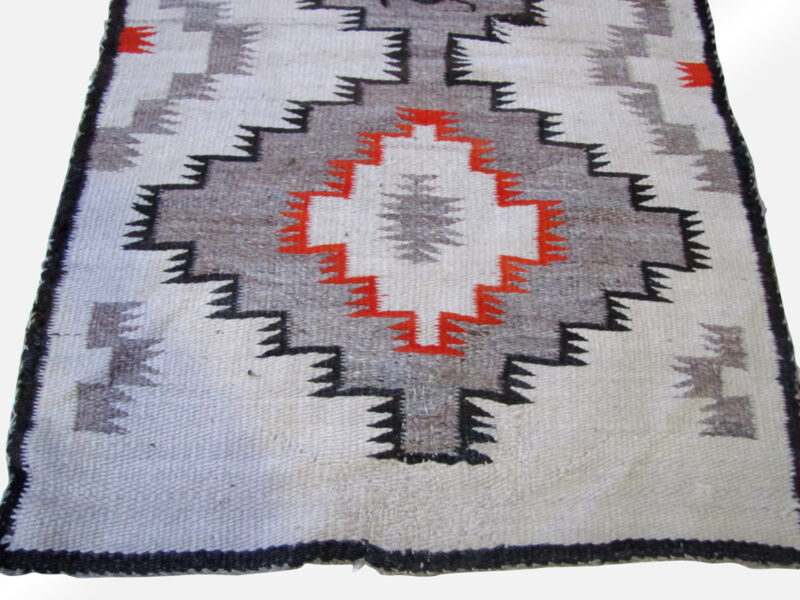 Early Native American Braided Rug. RR2835 - Image 5