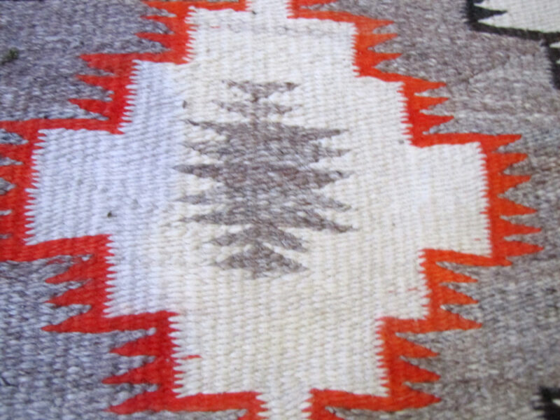 Early Native American Braided Rug. RR2835 - Image 12