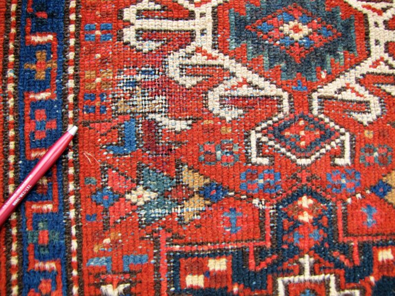 Vintage Persian Heriz / Karajeh Rug. RR2846 - Image 5
