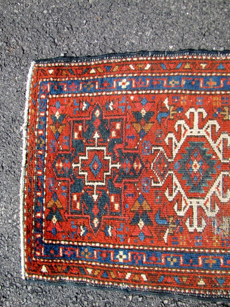 Vintage Persian Heriz / Karajeh Rug. RR2846 - Image 8