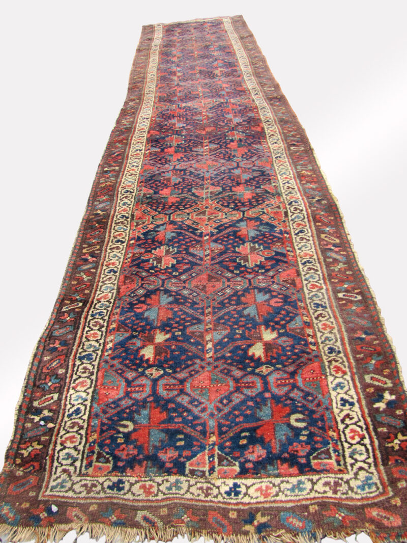 Antique Persian Kurdish Oriental Runner Rug rr2941
