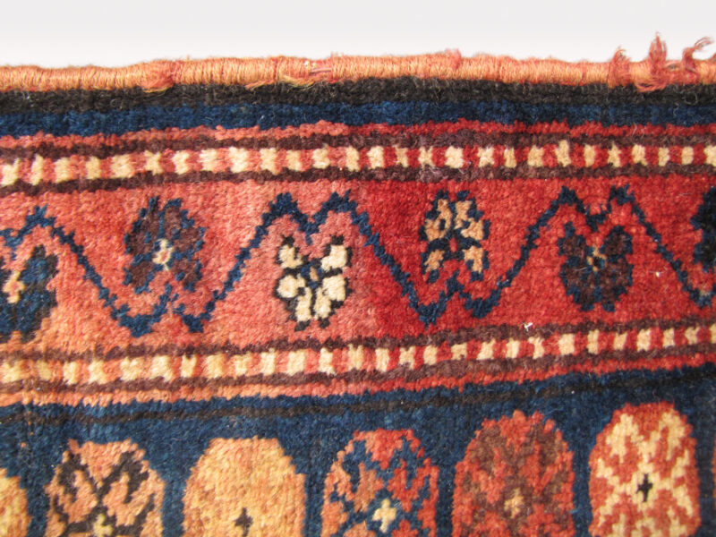 SUPERB American Folk Art Hooked Rug rr3023 - Image 6