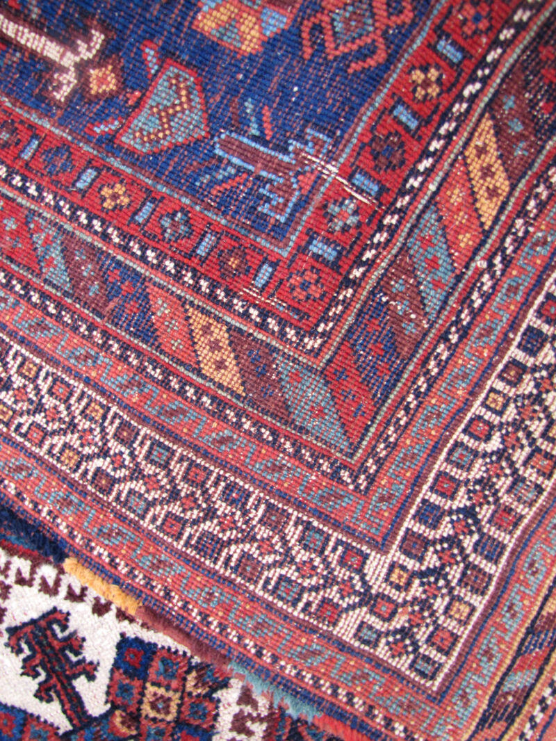 Superb Antique Shiraz "Cagkai" Rug rr3042 - Image 5