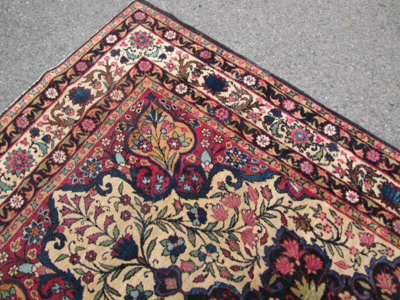 Superb Antique Persian Lavar Kerman rr3252 - Image 8