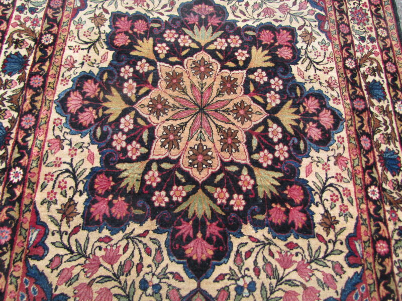 Superb Antique Persian Lavar Kerman rr3252 - Image 11