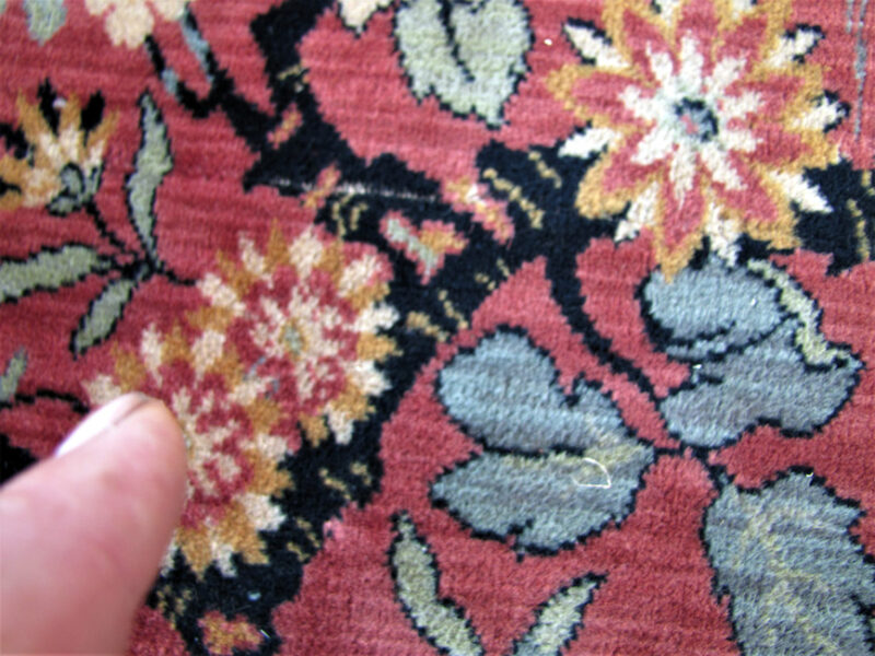 Superb Antique Anglo-Persian Birds of Paradise Deco Rug rr3310 - Image 2