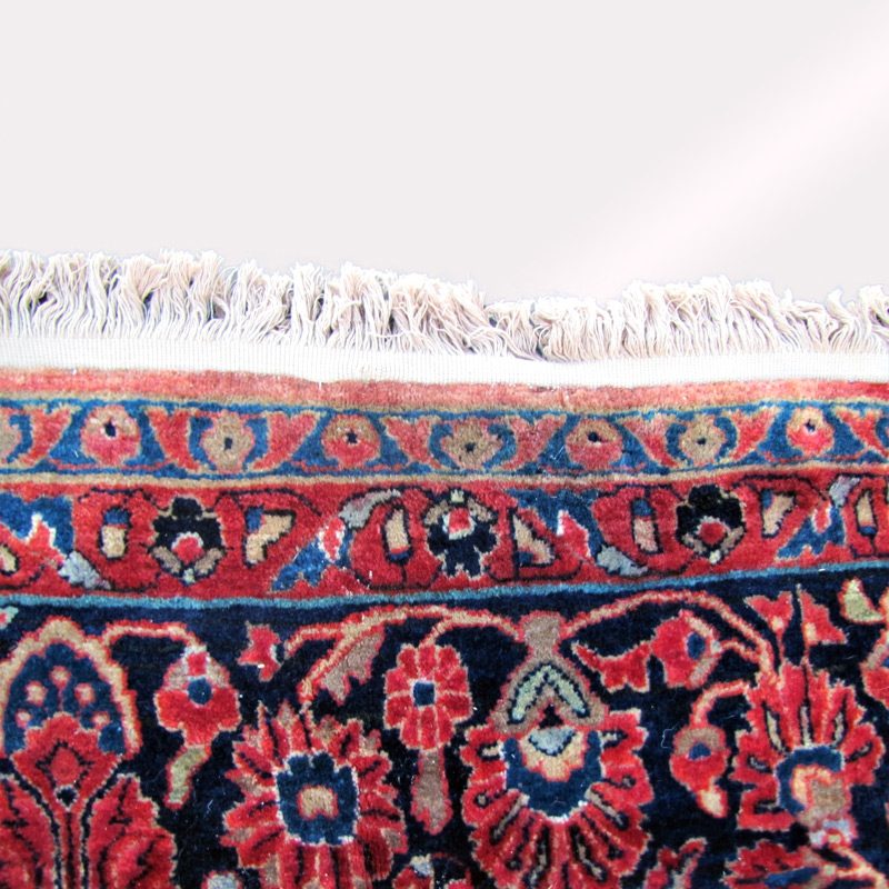 Antique Handmade Maharajan Sarouk Oriental Rug. RR3357 - Image 4