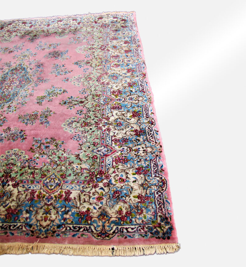 Pair of Vintage Persian Kerman Oriental Rugs rr3432 - Image 14