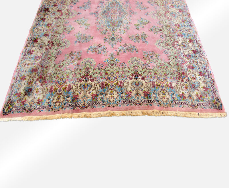 Pair of Vintage Persian Kerman Oriental Rugs rr3432 - Image 10