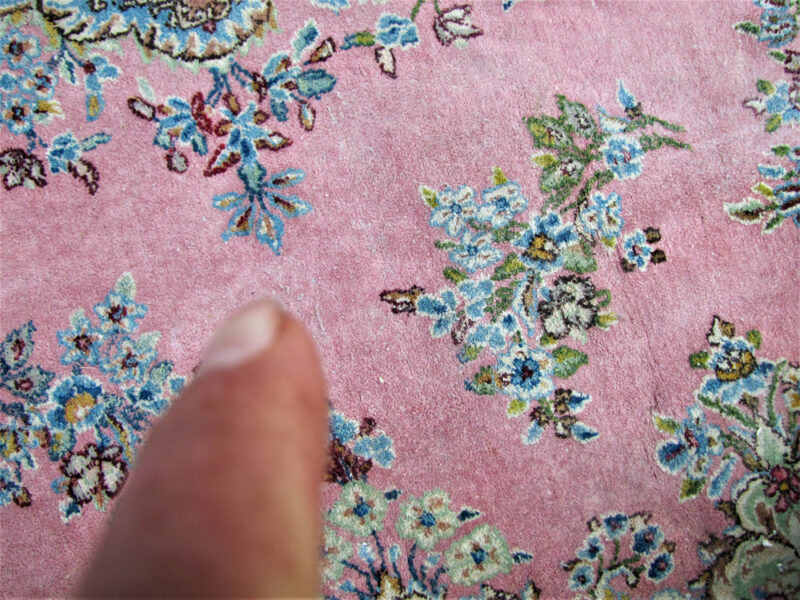 Pair of Vintage Persian Kerman Oriental Rugs rr3432 - Image 15
