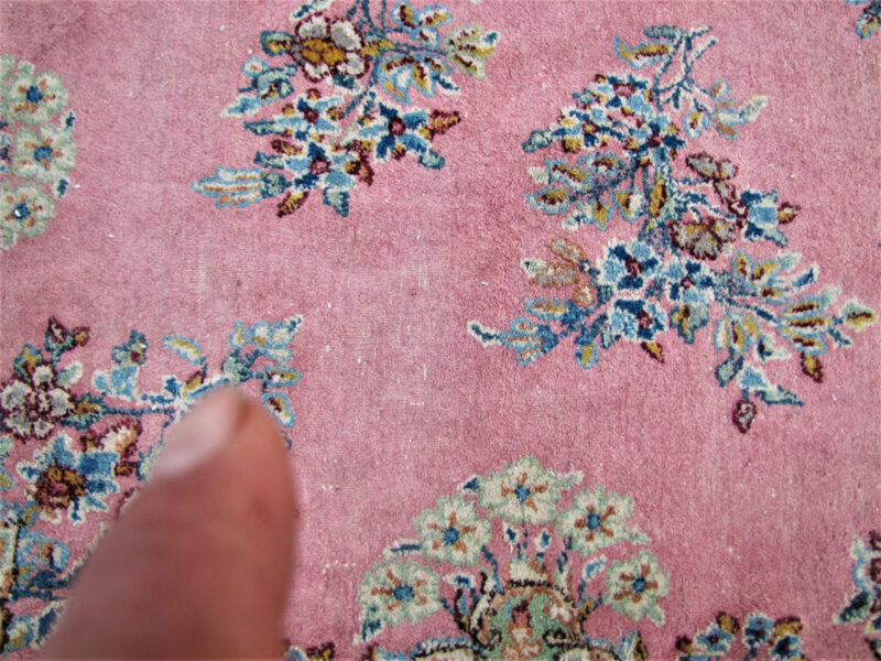 Pair of Vintage Persian Kerman Oriental Rugs rr3432 - Image 17