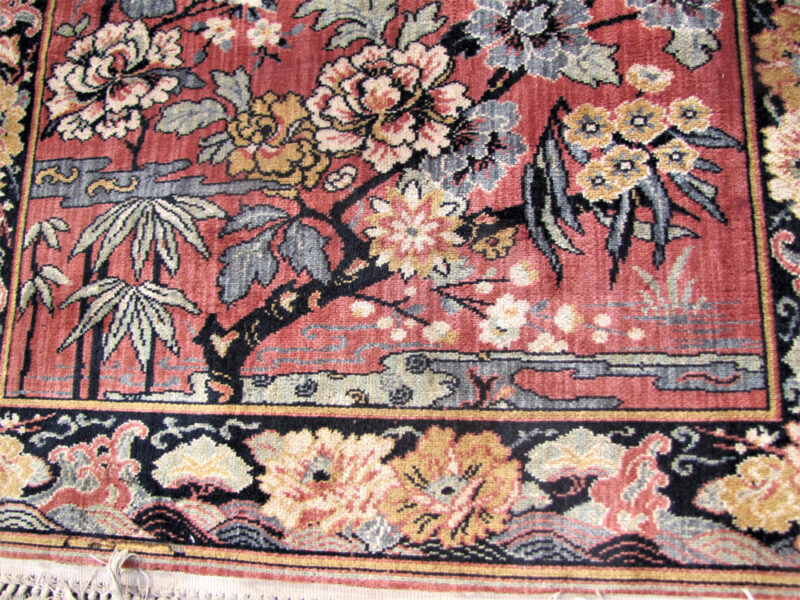 Anglo Persian Wilton Rug Bird of Paradise. RR3453 - Image 13