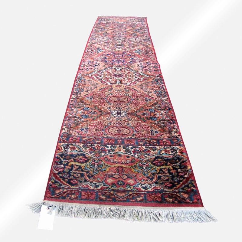 Vintage Panel Design Karastan Runner Rug. RR3482