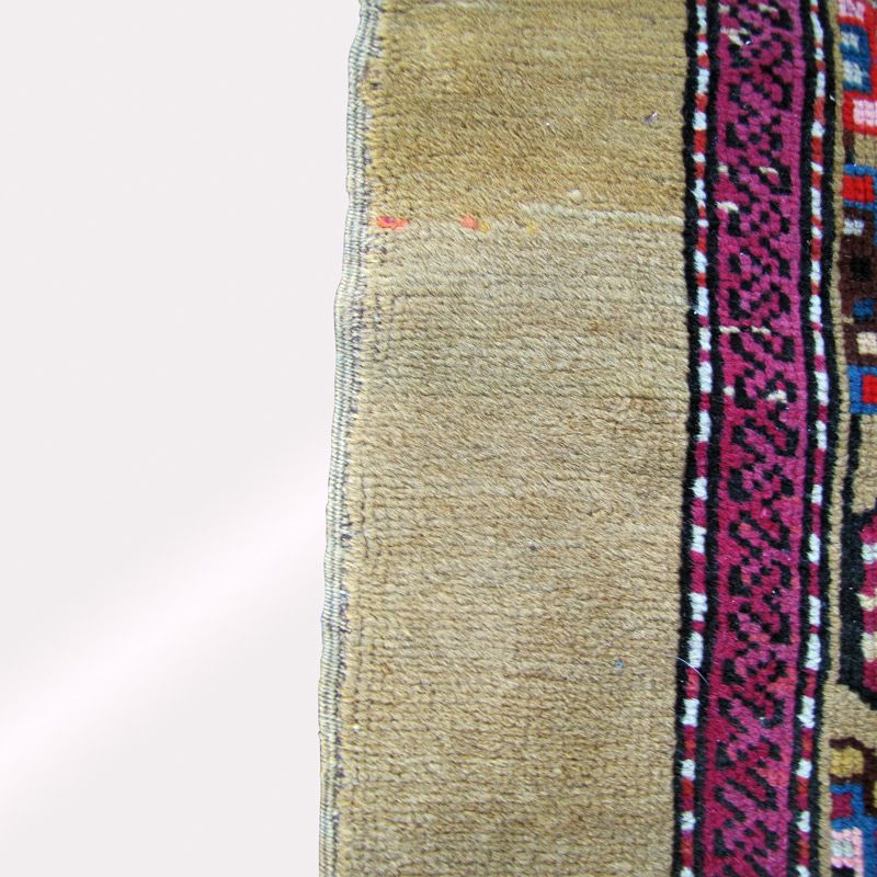 Antique Serab Hand-Knotted Oriental Runner Rug. RR3492 - Image 9