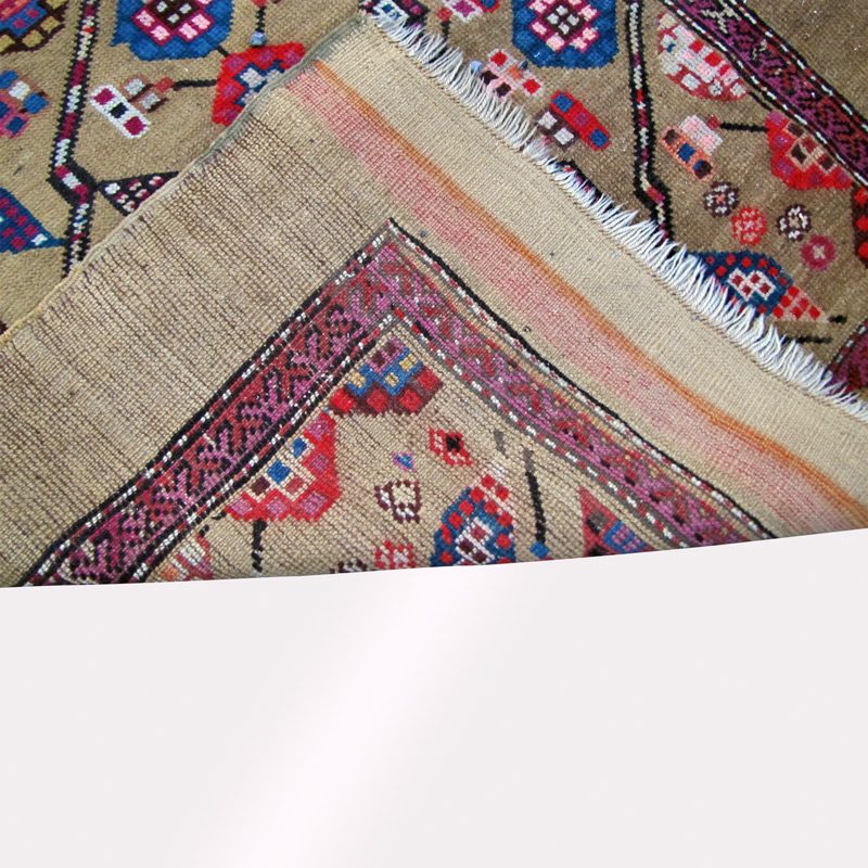 Antique Serab Hand-Knotted Oriental Runner Rug. RR3492 - Image 6