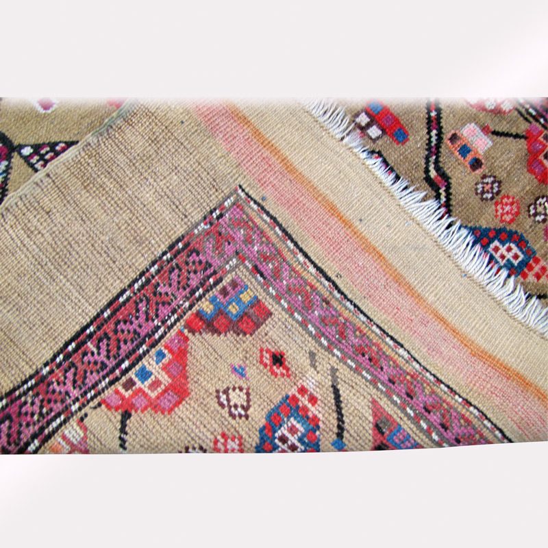 Antique Serab Hand-Knotted Oriental Runner Rug. RR3492 - Image 12
