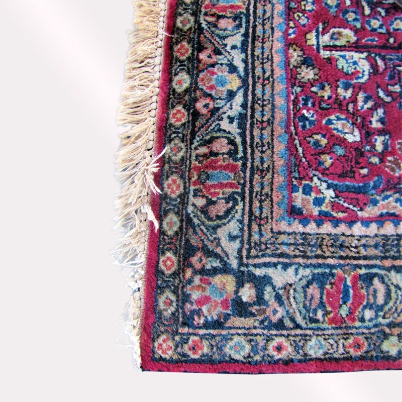 Antique Red Sarouk Rug. RR3497 - Image 6