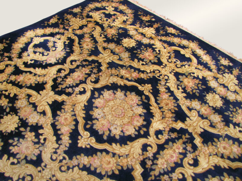 Antique Anglo-Persian Rug rr489 - Image 10